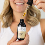 Luminous Facial Oil Woman Application Glow Jar Beauty
