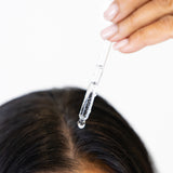 Glow Jar Beauty Healthy Scalp Serum Dabber application