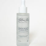 Glow Jar Beauty Healthy Scalp & Fullness Serum bottle on a white background